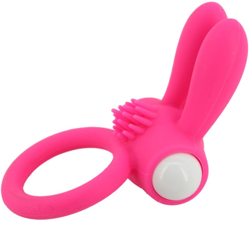 ARMONY - MR BUNNY ANNEAU VIBRATEUR SILICONE ROSE - Sensualia
