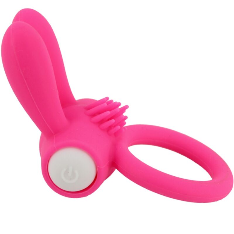 ARMONY - MR BUNNY ANNEAU VIBRATEUR SILICONE ROSE - Sensualia