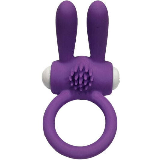 ARMONY - MR BUNNY ANNEAU VIBRATEUR SILICONE VIOLET - Sensualia