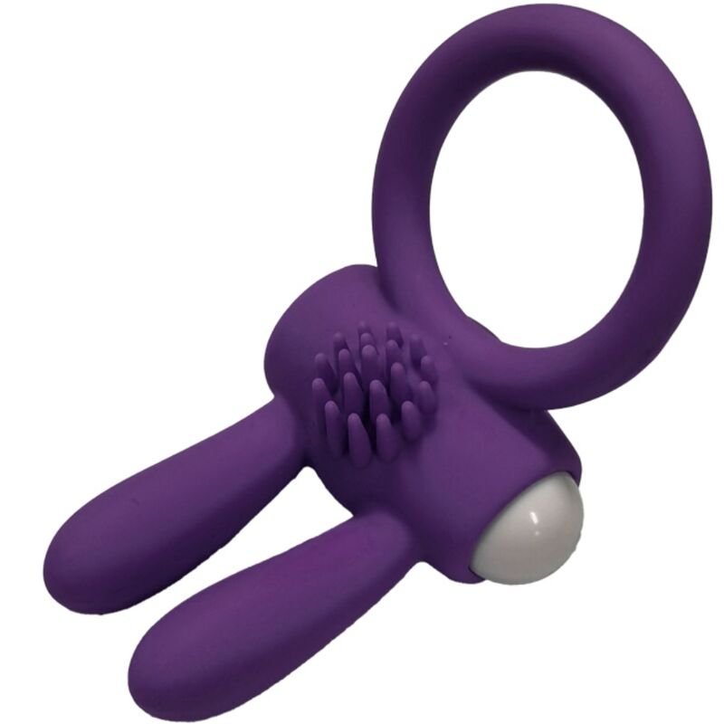 ARMONY - MR BUNNY ANNEAU VIBRATEUR SILICONE VIOLET - Sensualia