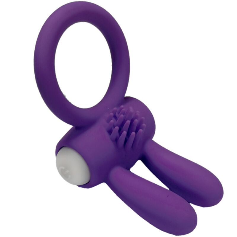 ARMONY - MR BUNNY ANNEAU VIBRATEUR SILICONE VIOLET - Sensualia
