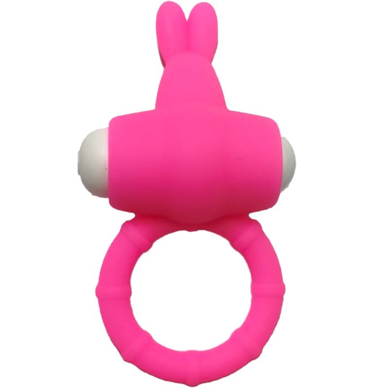 ARMONY - MS BUNNY ANNEAU VIBRATEUR SILICONE ROSE - Sensualia