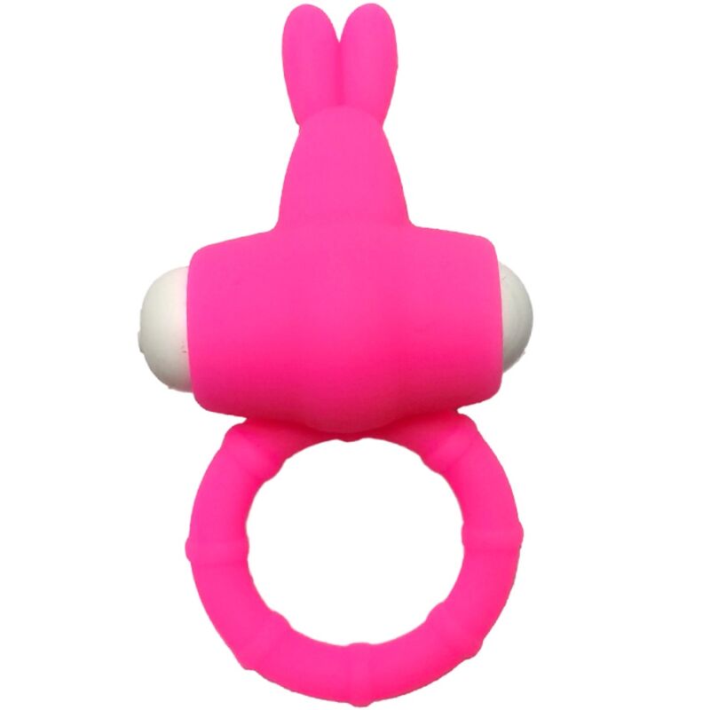 ARMONY - MS BUNNY ANNEAU VIBRATEUR SILICONE ROSE - Sensualia