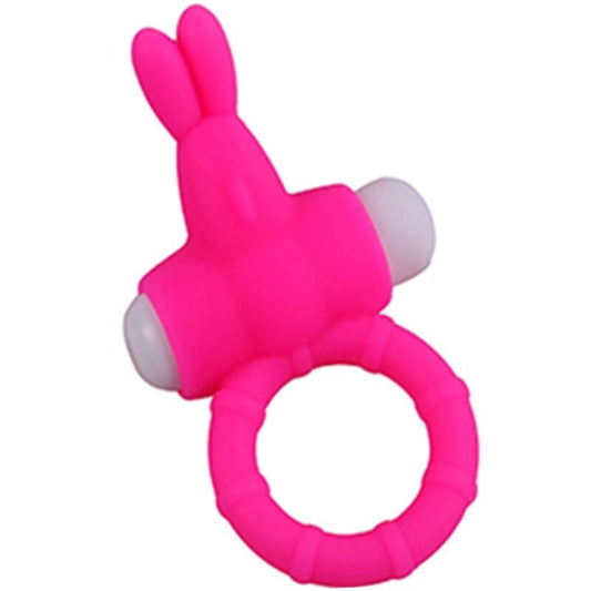 ARMONY - MS BUNNY ANNEAU VIBRATEUR SILICONE ROSE - Sensualia