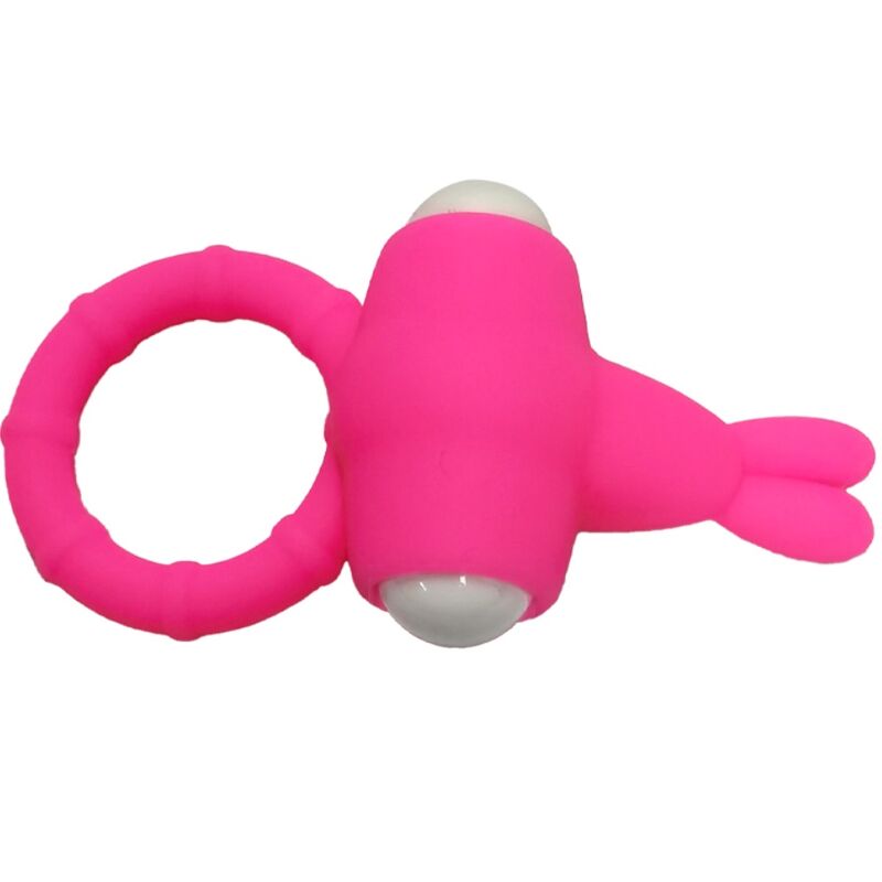 ARMONY - MS BUNNY ANNEAU VIBRATEUR SILICONE ROSE - Sensualia