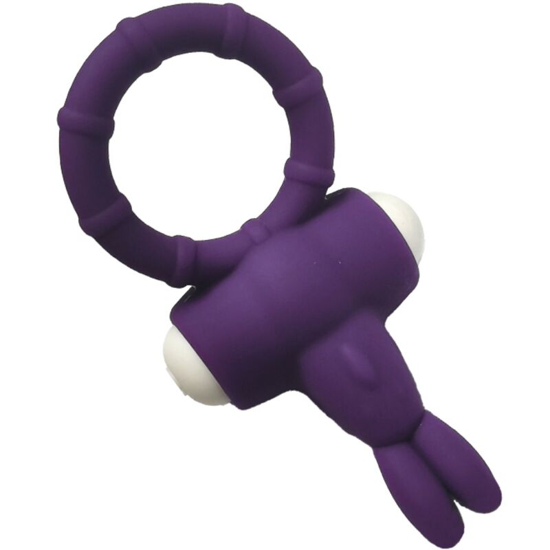 ARMONY - MS BUNNY ANNEAU VIBRATEUR SILICONE VIOLET - Sensualia
