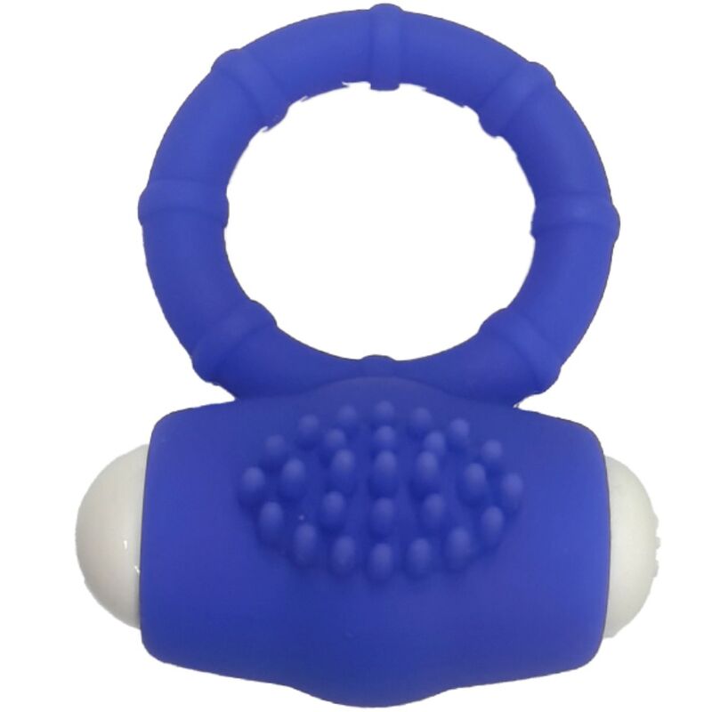 ARMONY - POWER O ANNEAU VIBRATEUR SILICONE BLEU - Sensualia
