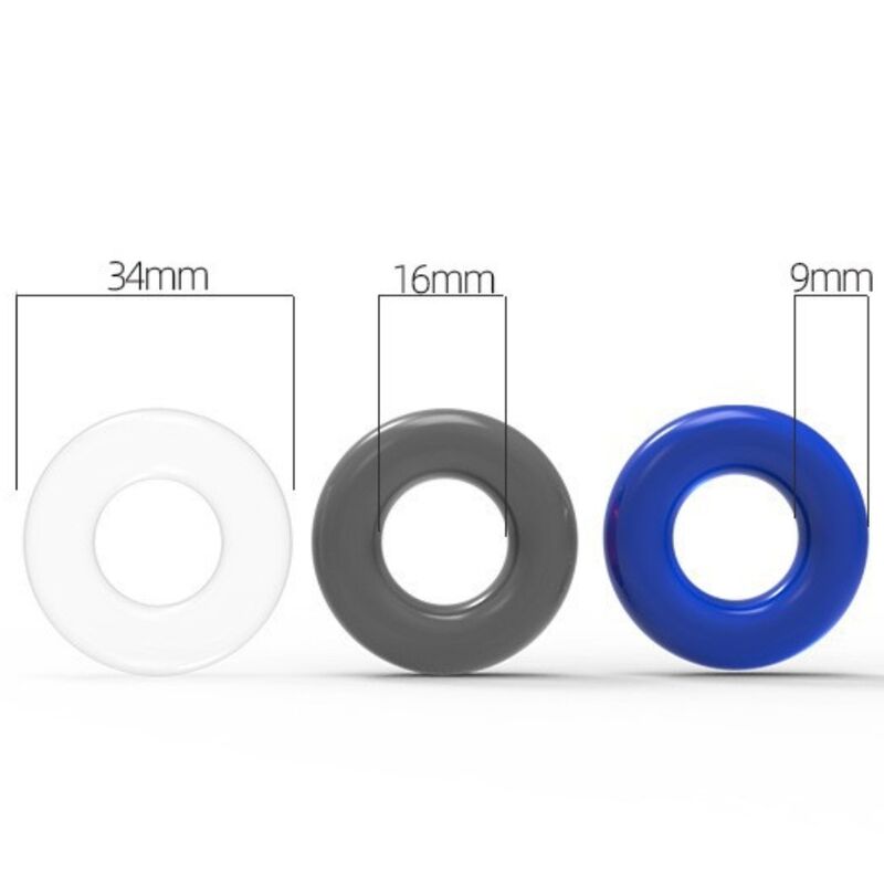 ARMONY - TITAN LOVE BAGUE DONUT PLUSIEURS COULEURS - Sensualia