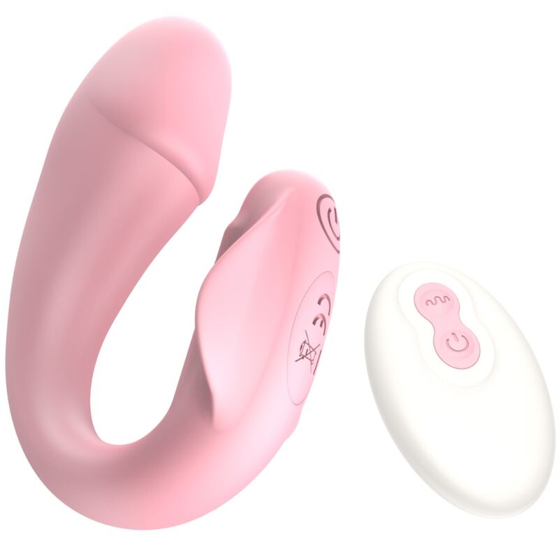 ARMONY - FRESHFUN CICI STAP-ON VIBRATEUR TÉLÉCOMMANDE ET APPLICATION 10 VIBRATIONS ROSE - Sensualia