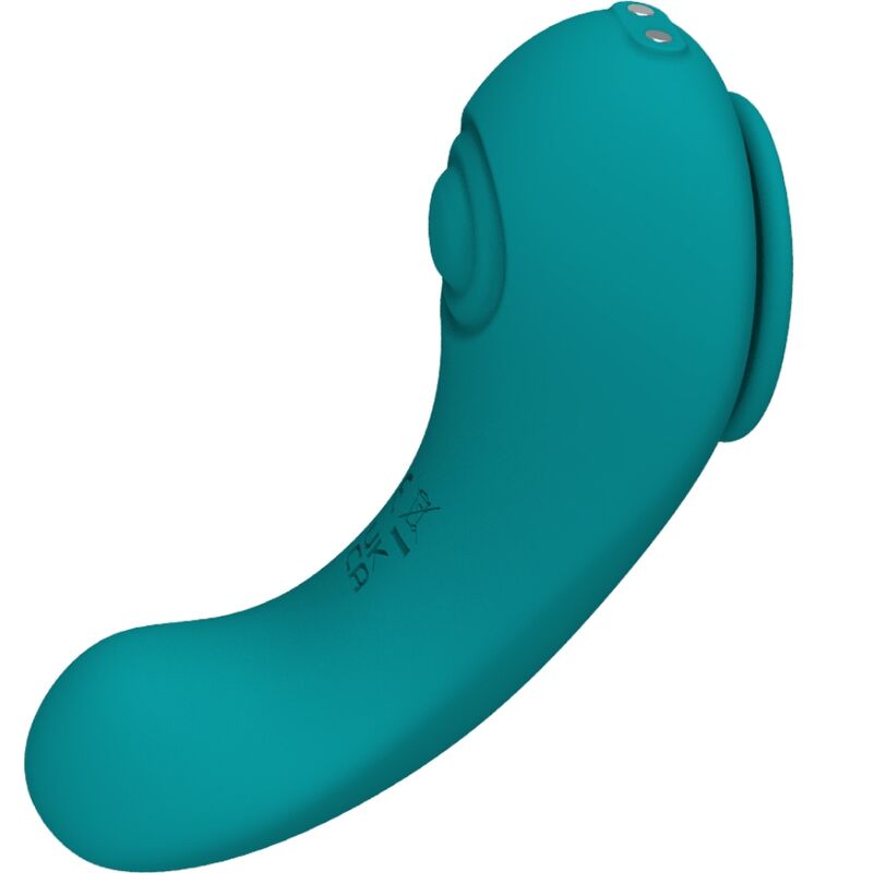 ARMONY - PLEASURE PANTY VIBRATEUR TÉLÉCOMMANDE 3 VITESSES VERT - Sensualia