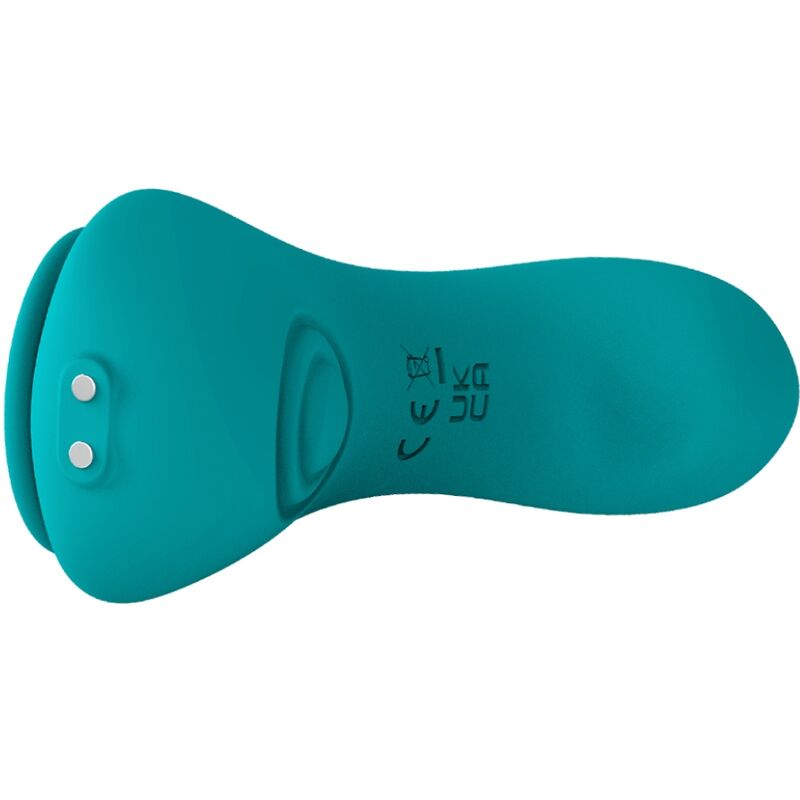 ARMONY - PLEASURE PANTY VIBRATEUR TÉLÉCOMMANDE 3 VITESSES VERT - Sensualia