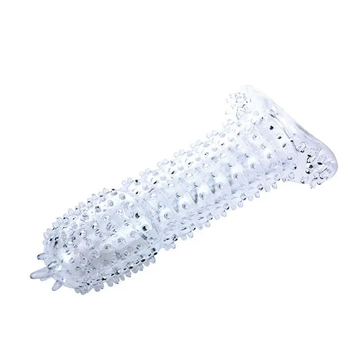 BAILE - GAINE PÉNIENNE  POINTS STIMULANTS VIOLET 14 CM - Sensualia