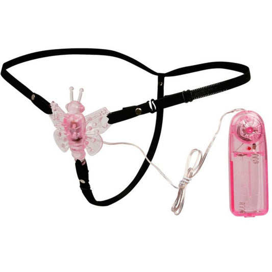 BAILE - HARNAIS AVEC PAPILLON VIBRANT MULTIVITESSES - Sensualia