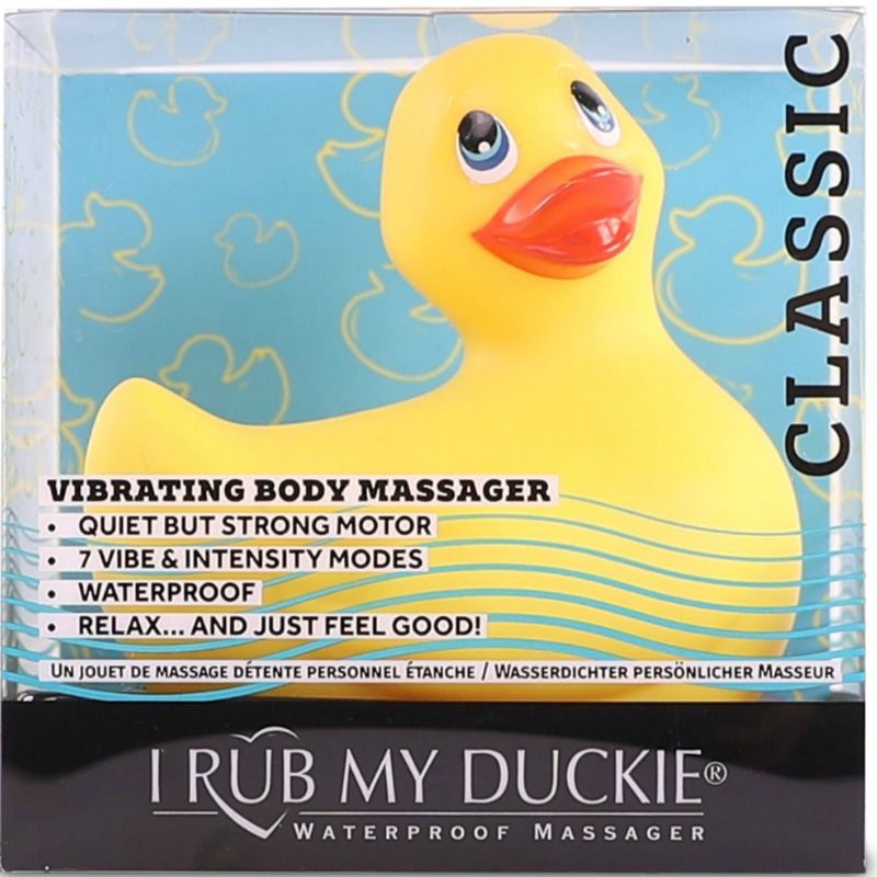 BIG TEASE TOYS - JE FRAPPE MY DUCK CLASSIC VIBRANT JAUNE DE CANARD - Sensualia