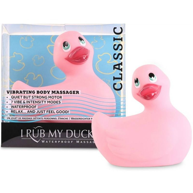 BIG TEASE TOYS - JE FRAPPE MY DUCKIE CLASSIC VIBRATING DUCK ROSE - Sensualia
