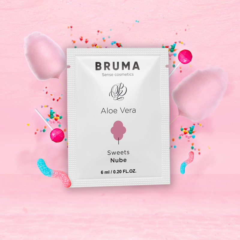 BRUMA - GEL GLISSANT À L''ALOE VERA SAVEUR BONBONS 6 ML - Sensualia