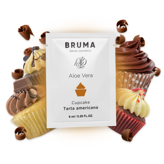 BRUMA - GEL GLISSANT À L''ALOE VERA SAVEUR CUPCAKE 6 ML - Sensualia