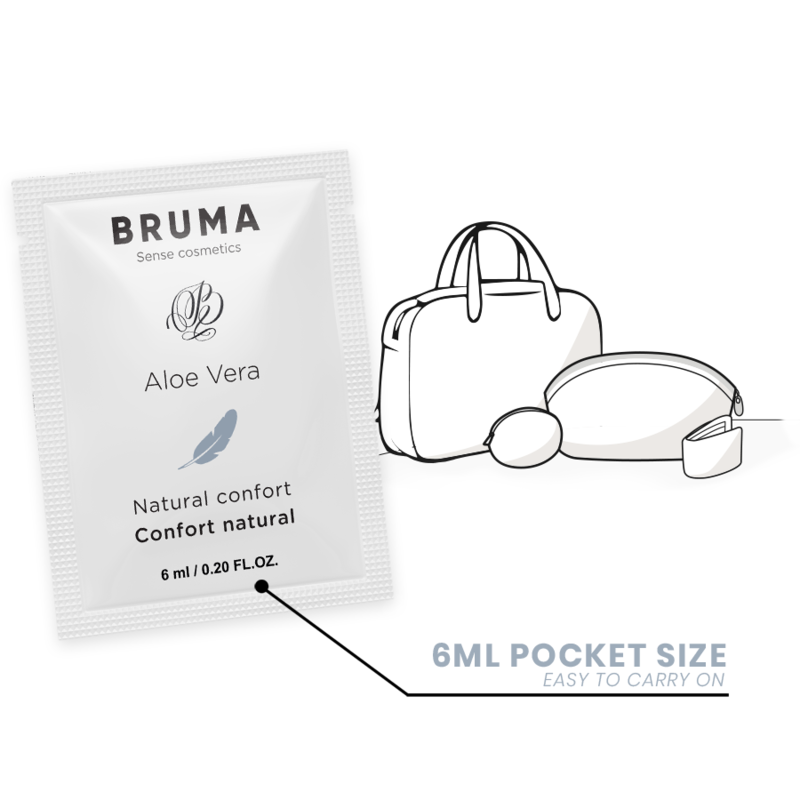 BRUMA - GEL GLISSANT ALOE VERA CONFORT NATUREL 6 ML - Sensualia