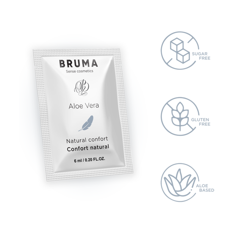 BRUMA - GEL GLISSANT ALOE VERA CONFORT NATUREL 6 ML - Sensualia