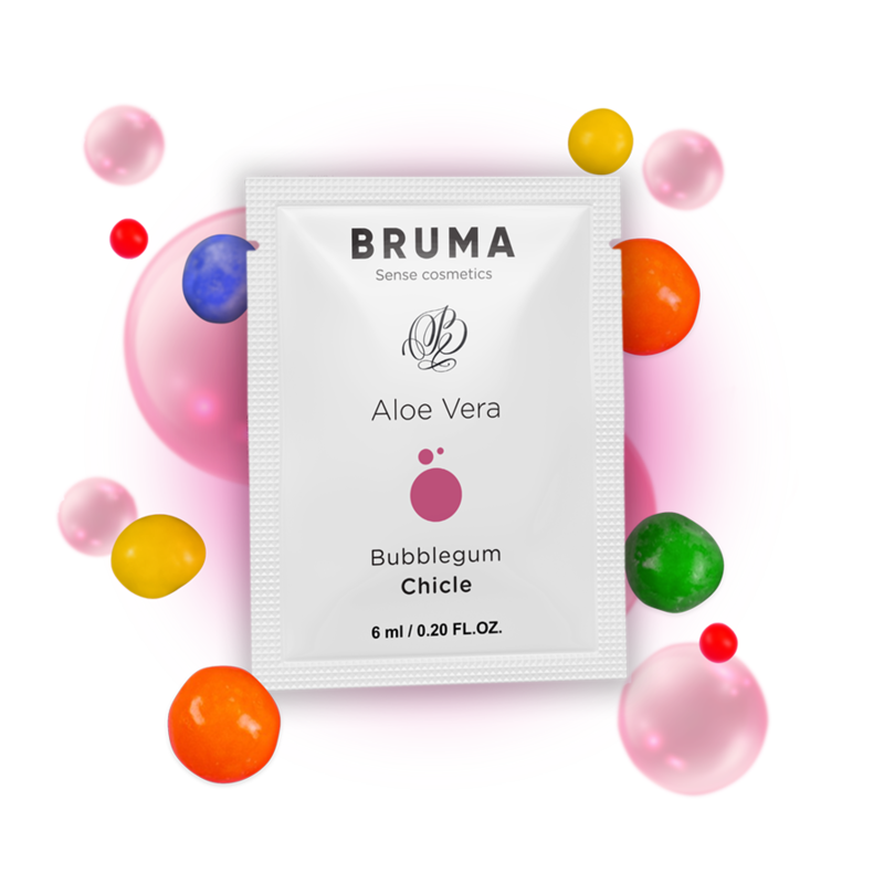 BRUMA - GEL GLISSANT ALOE VERA SAVEUR BUBBLEGUM 6 ML - Sensualia