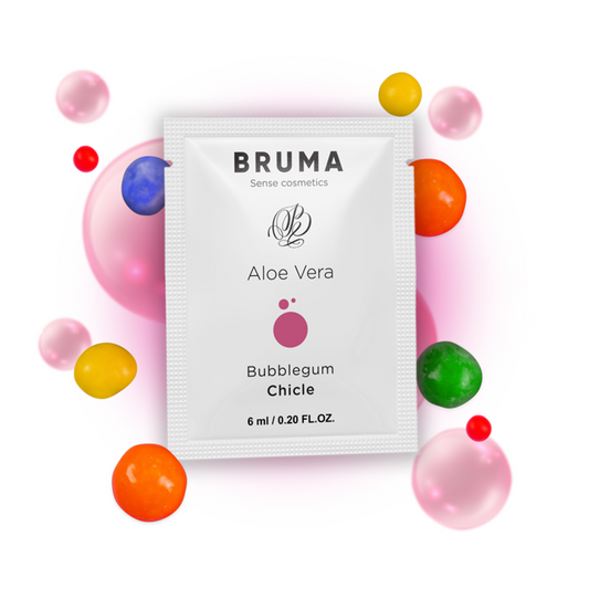BRUMA - GEL GLISSANT ALOE VERA SAVEUR BUBBLEGUM 6 ML - Sensualia