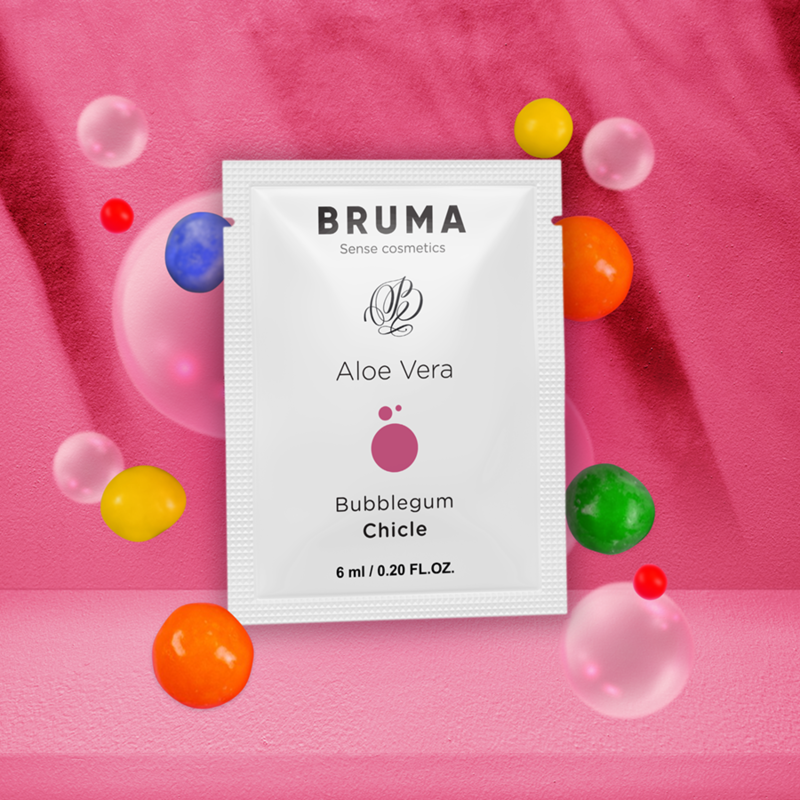 BRUMA - GEL GLISSANT ALOE VERA SAVEUR BUBBLEGUM 6 ML - Sensualia