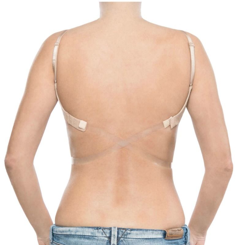 BYE-BRA - RÉDUCTEUR DE BRETELLES DOS TRANSPARENT - Sensualia