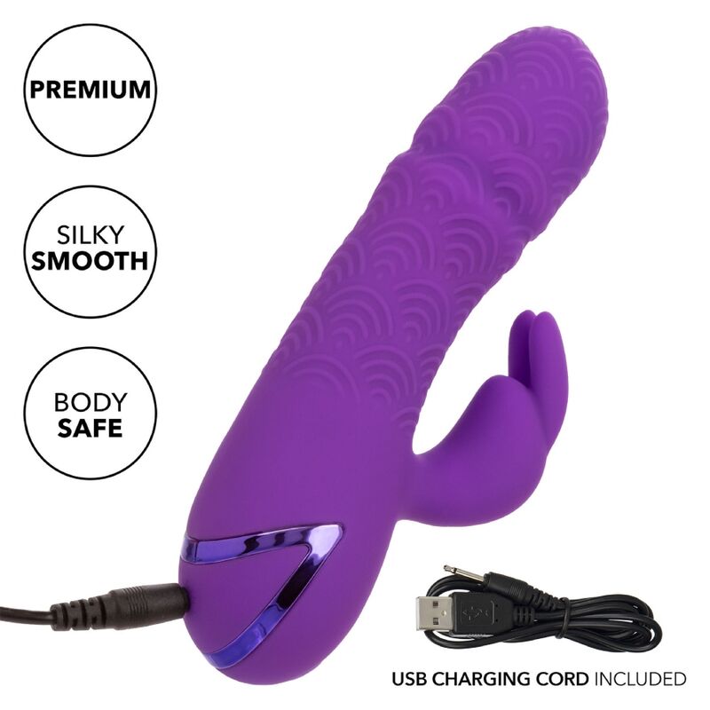 CALEXOTICS - MANHATTAN BEACH MARVEL VIBRATEUR RABBIT VIOLET PAR CALIFORNIA DREAMING - Sensualia