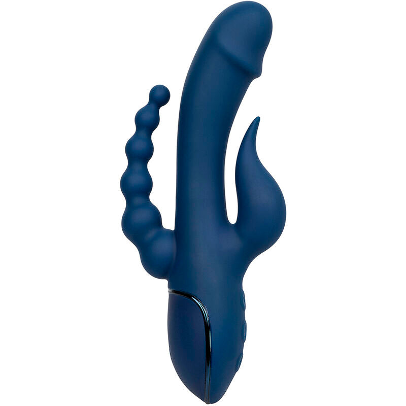 CALEXOTICS - VIBRATEUR TRIPLE ORGASME BLEU - Sensualia