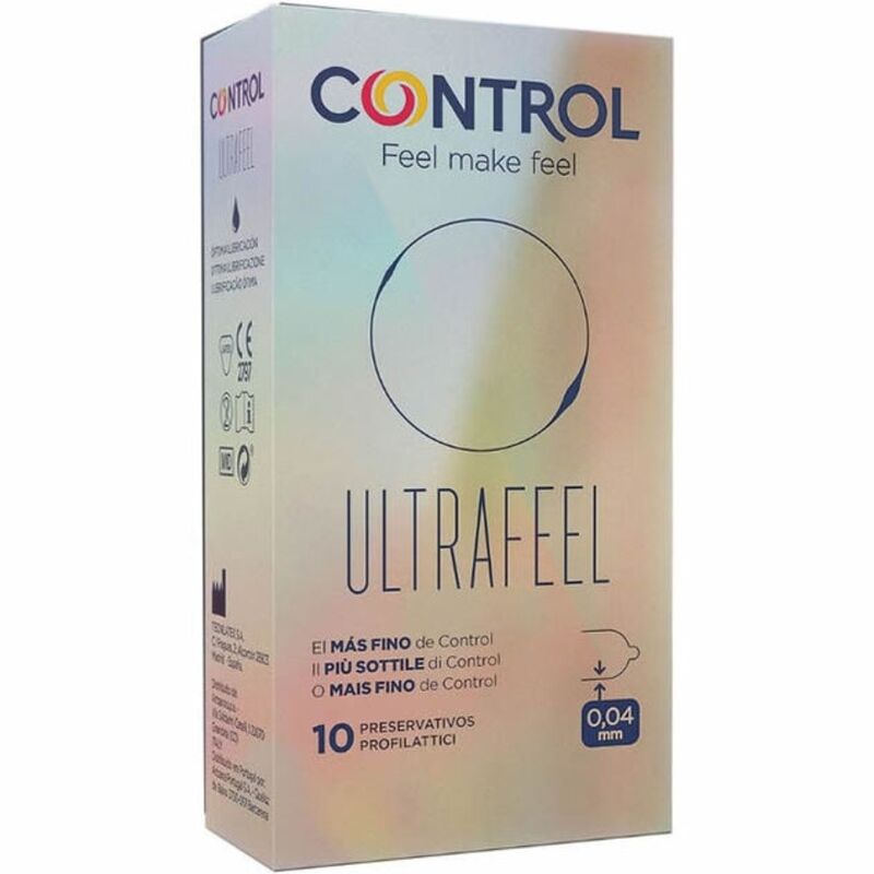 CONTROL - ADAPTA FINISSIMO ULTRAFEEL 10 UNITÉS - Sensualia
