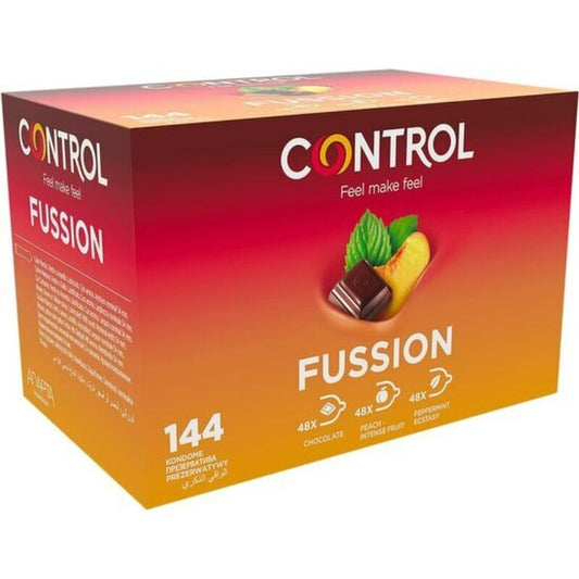 CONTROL - PRÉSERVATIFS ADAPTA FUSSION 144 UNITÉS - Sensualia