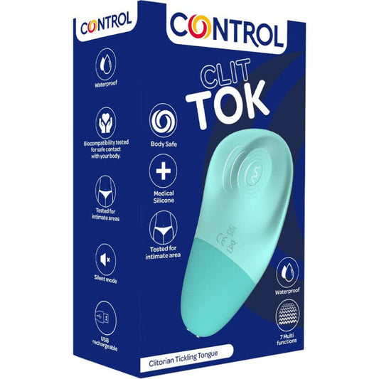 CONTROL - LANGUE STIMULATEUR DE CLITORIS RECHARGEABLE CLIT TOK - Sensualia
