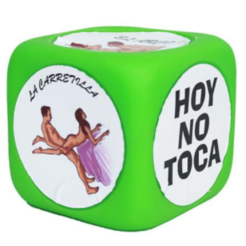 DIABLO PICANTE - SUPER GROS DÉS KAMASUTRA DE POSTURES VERT - Sensualia