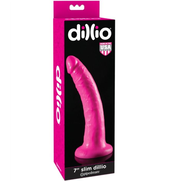 DILLIO - DILDO 17.8 CM - ROSE - Sensualia