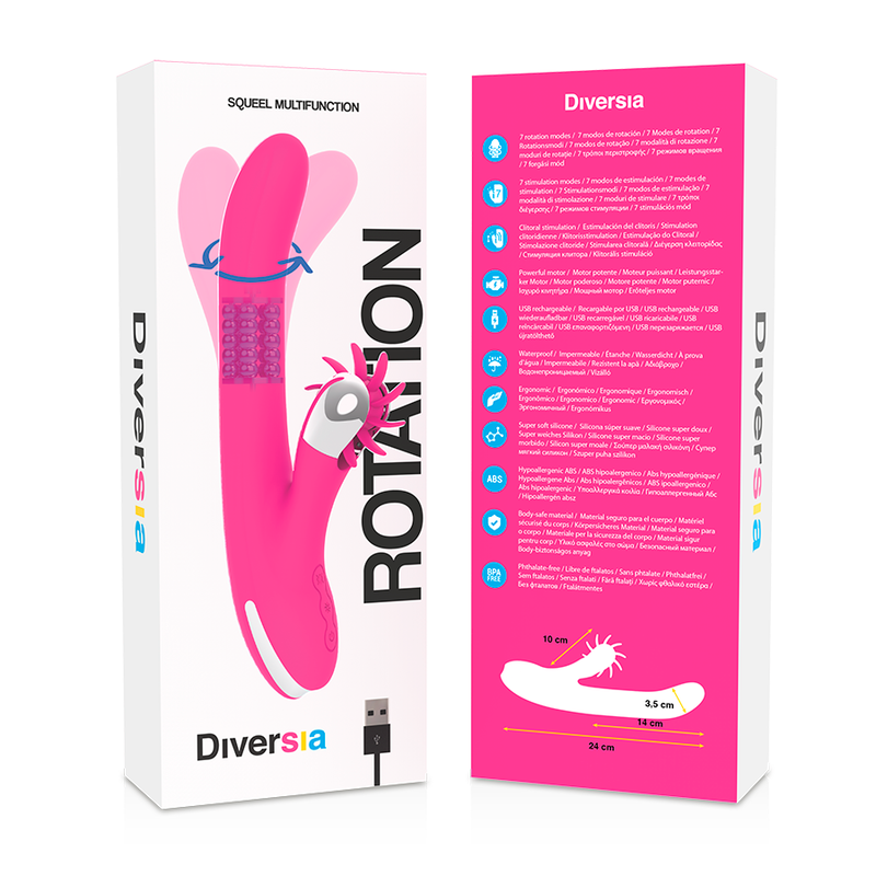 DIVERSIA - ROTATION LAPIN 24 CM - Sensualia