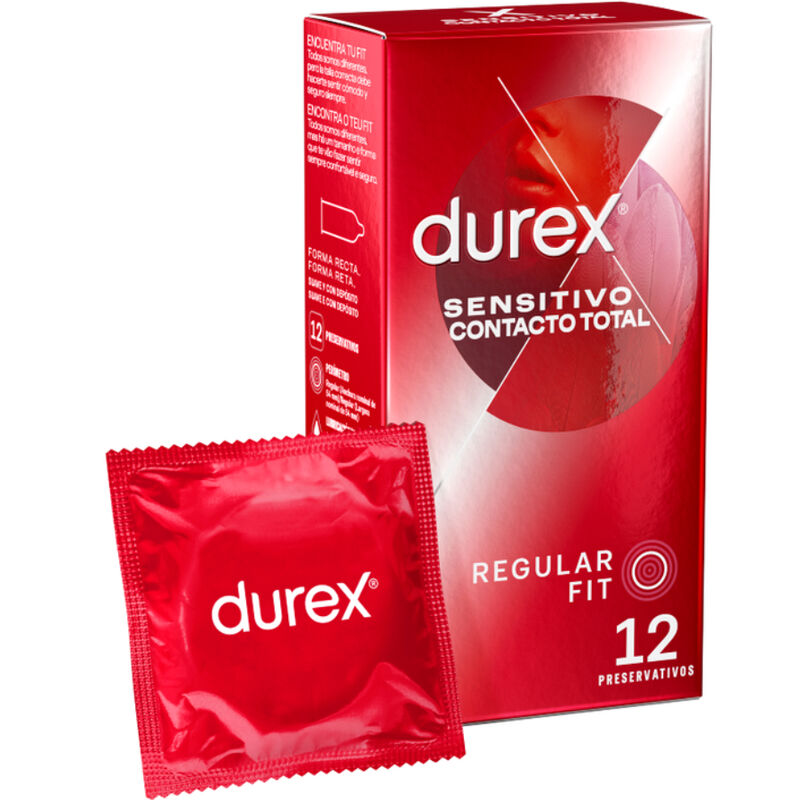 DUREX - CONTACT SENSIBLE TOTAL 12 UNITÉS - Sensualia