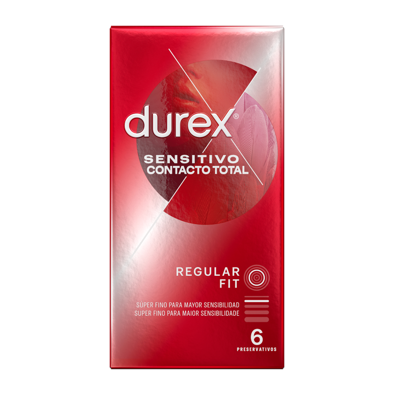DUREX - CONTACT SENSIBLE TOTAL 6 UNITÉS - Sensualia