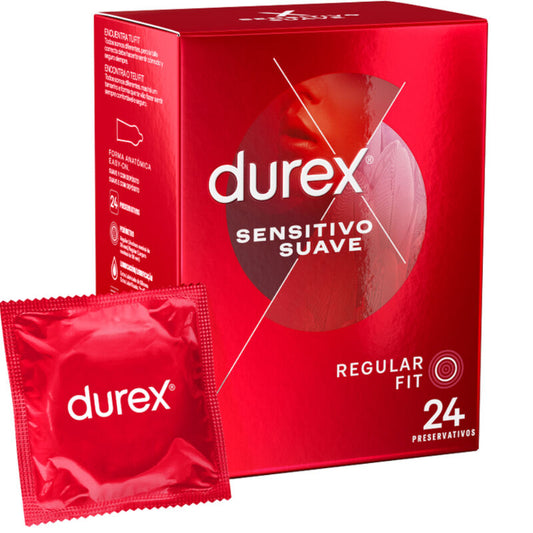 DUREX - DOUX ET SENSIBLE 24 UNITÉS - Sensualia