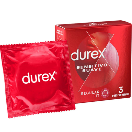 DUREX - DOUX ET SENSIBLE 3 UNITÉS - Sensualia