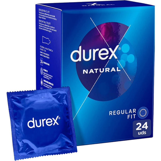 DUREX - NATUREL PLUS 24 UNITÉS - Sensualia