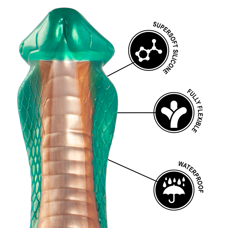 EPIC - GODE PYTHON COBRA VERT - Sensualia