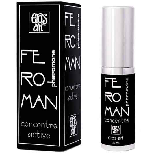 EROS-ART - FEROMAN PARFUM CONCENTRÉ AUX PHÉROMONES 20 ML - Sensualia