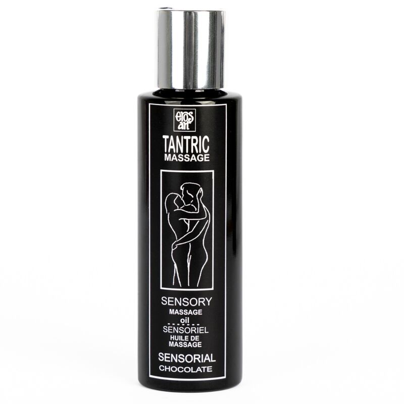 EROS-ART - HUILE DE MASSAGE TANTRIQUE NATURELLE ET APHRODISIAQUE AU CHOCOLAT 100 ML - Sensualia