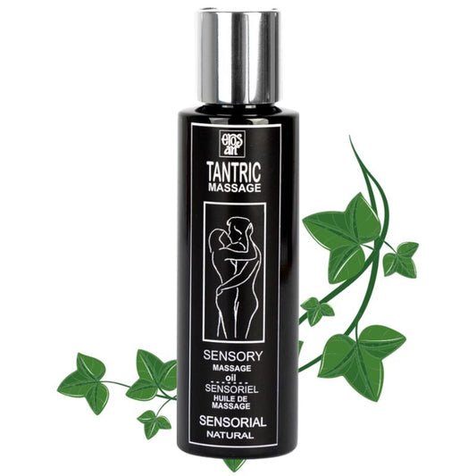 EROS-ART - HUILE DE MASSAGE TANTRIQUE NATURELLE ET APHRODISIAQUE NEUTRE 100 ML - Sensualia