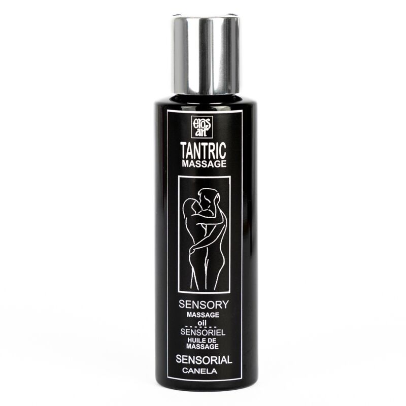 EROS-ART - HUILE DE MASSAGE TANTRIQUE NATURELLE ET CANNELLE APHRODISIAQUE 100 ML - Sensualia