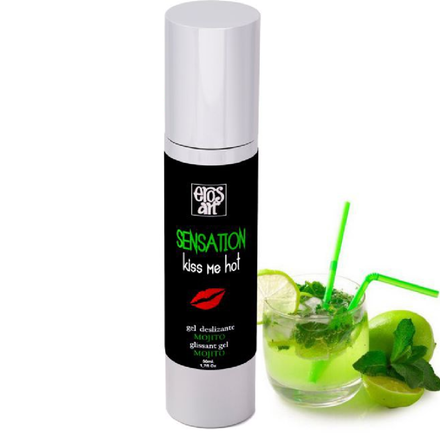 EROS-ART - SENSATTION LUBRIFIANT NATUREL MOJITO 50 ML - Sensualia