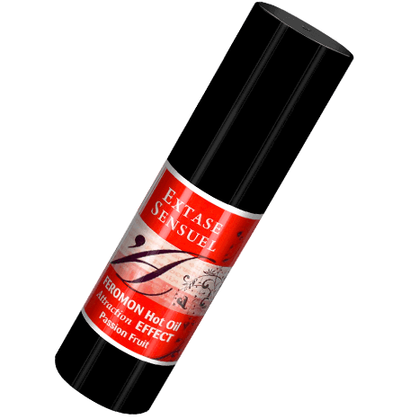 EXTASE SENSUAL - HUILE DE MASSAGE EFFET THERMIQUE AUX PHÉROMONES DE FRUITS DE LA PASSION 30 ML - Sensualia