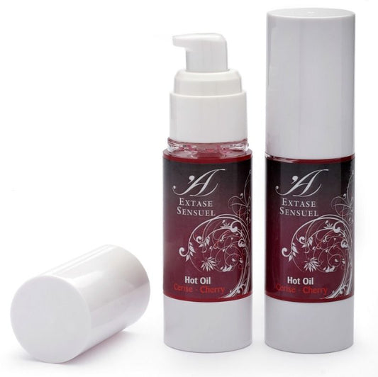 EXTASE SENSUAL - HUILE STIMULANTE CHALEUR DE CERISE 30 ML - Sensualia
