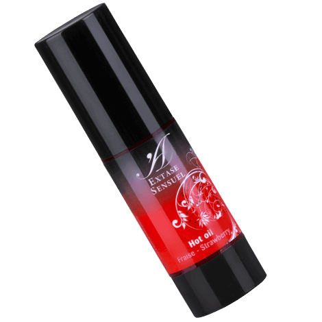 EXTASE SENSUAL - HUILE STIMULANTE CHALEUR FRAISE 30 ML - Sensualia