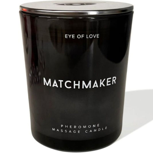 EYE OF LOVE - MATCHMAKER BOUGIE DE MASSAGE DIAMANT NOIR LATTIRER 150 ML - Sensualia